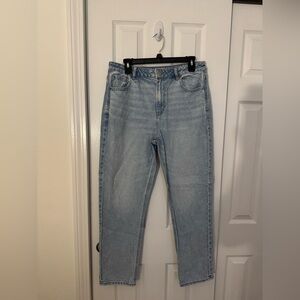 EUC- American eagle mom jeans, size 12